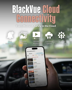BlackVue Elite 9 GPS and Wi‑Fi enable quick access and transfers.