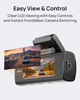 BlackVue SAFY9 GPS and Wi‑Fi enable easy data export and live view.