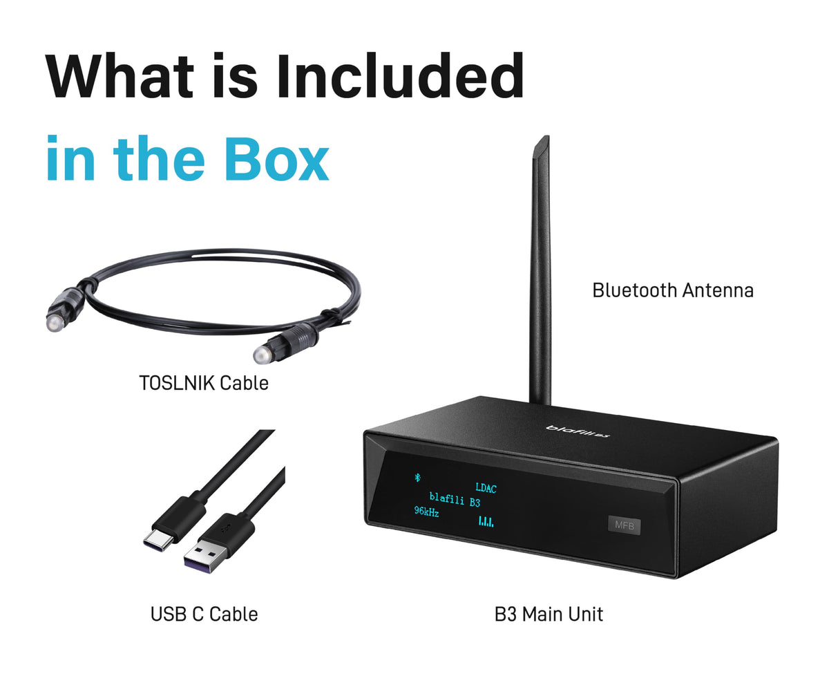 blafili B3 USB DAC mode enables computer-friendly high-quality audio.