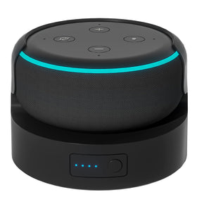 Blanou front view of battery base showing sleek black casing and secure fit benefit
