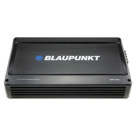 BLAUPUNKT AMP1604 installed in trunk demonstrates easy integration with car systems