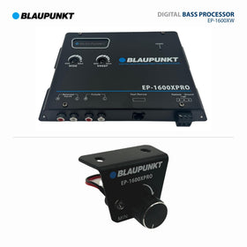 BLAUPUNKT EP-1600XPRO installed under seat in car, space-saving improved bass