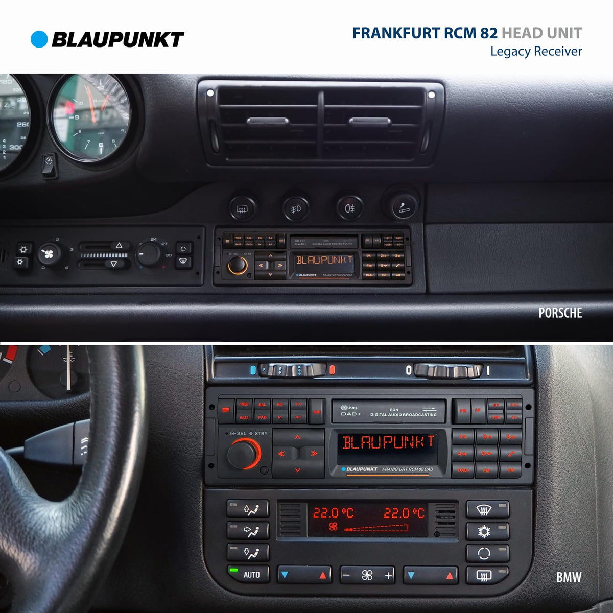 Blaupunkt Frankfurt RCM 82 DAB USB ports for easy media playback