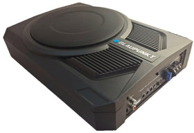Blaupunkt GTHS131PRO compact underseat subwoofer for enhanced cabin bass.