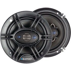 BLAUPUNKT woofer cone close-up highlighting polypropylene material for balanced mids