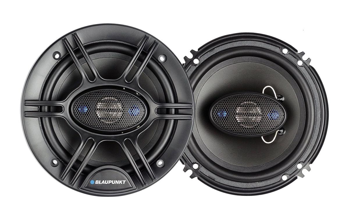 BLAUPUNKT GTX650 front view showing speaker grille and mounting for clearer audio