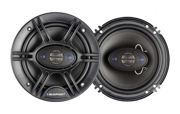 BLAUPUNKT GTX650 front view showing speaker grille and mounting for clearer audio