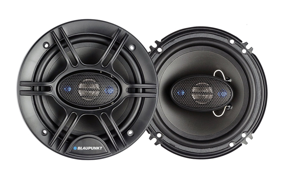BLAUPUNKT GTX650 front view showing speaker grille and mounting for clearer audio