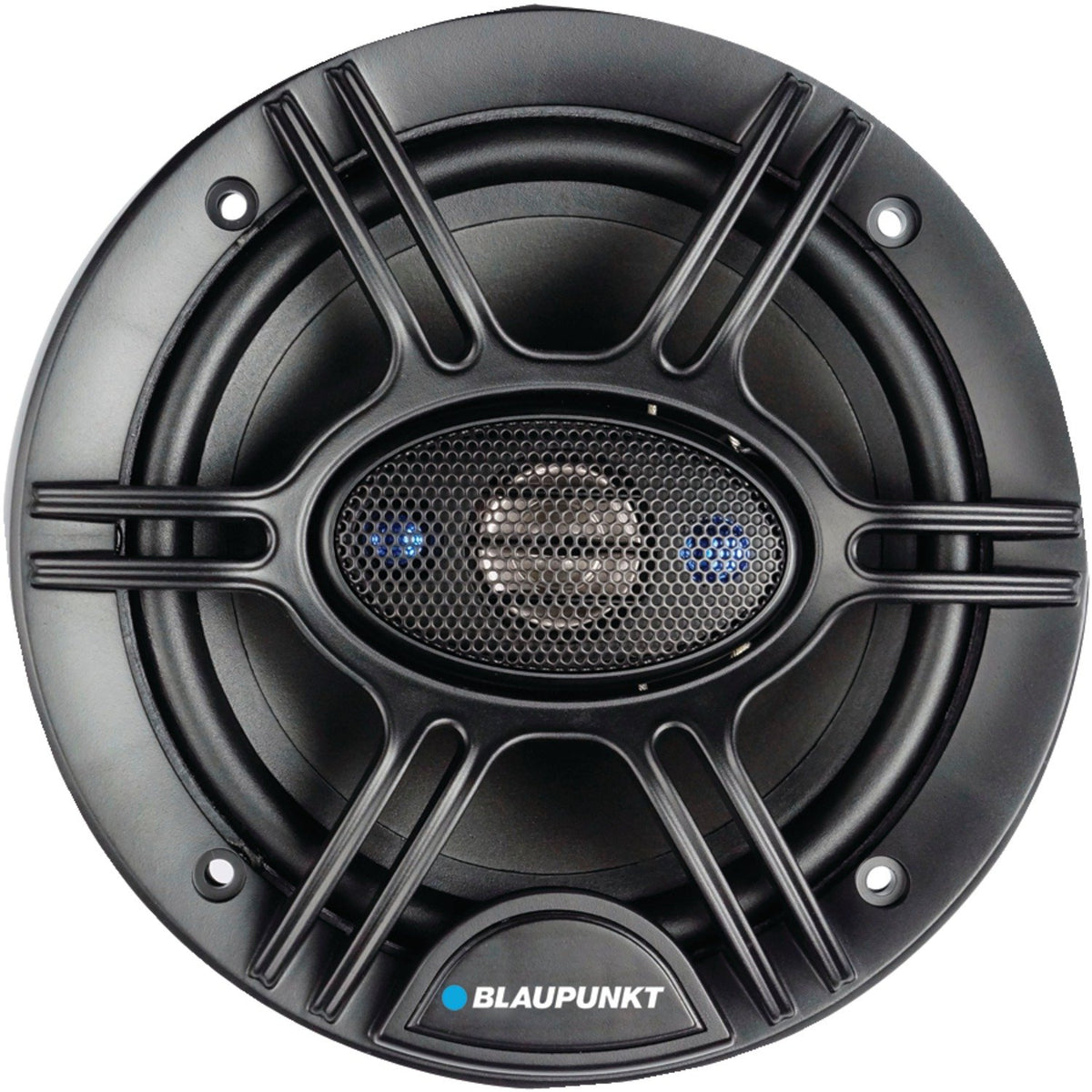 BLAUPUNKT speakers installed in car door demonstrating improved in-car sound