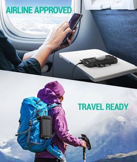 BLAVOR camping setup with backpack showing outdoor-ready rugged reliability