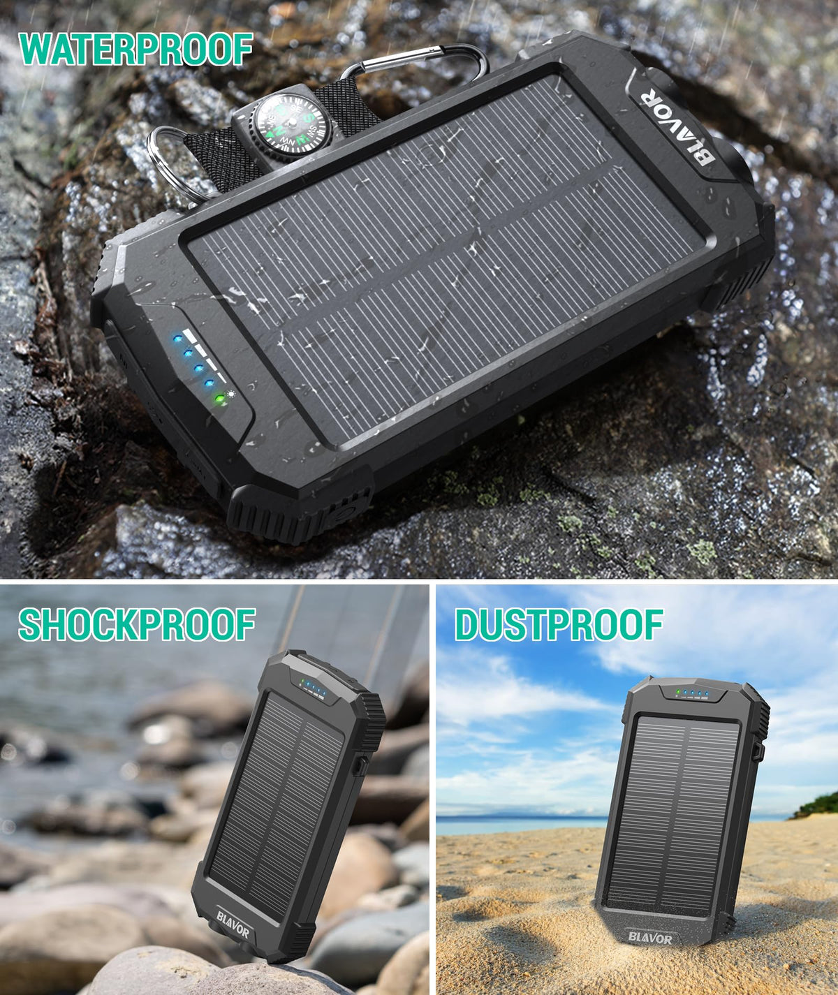 BLAVOR texture rubberized finish showing secure grip and scratch resistance