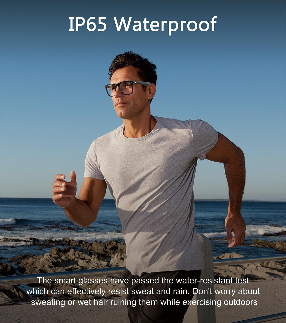 BLESSSOURCE ultra-lightweight and waterproof design for daily wear.
