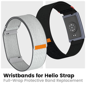 BlikWyt overlay-covered Helio band hides the tracker for a sleek look.