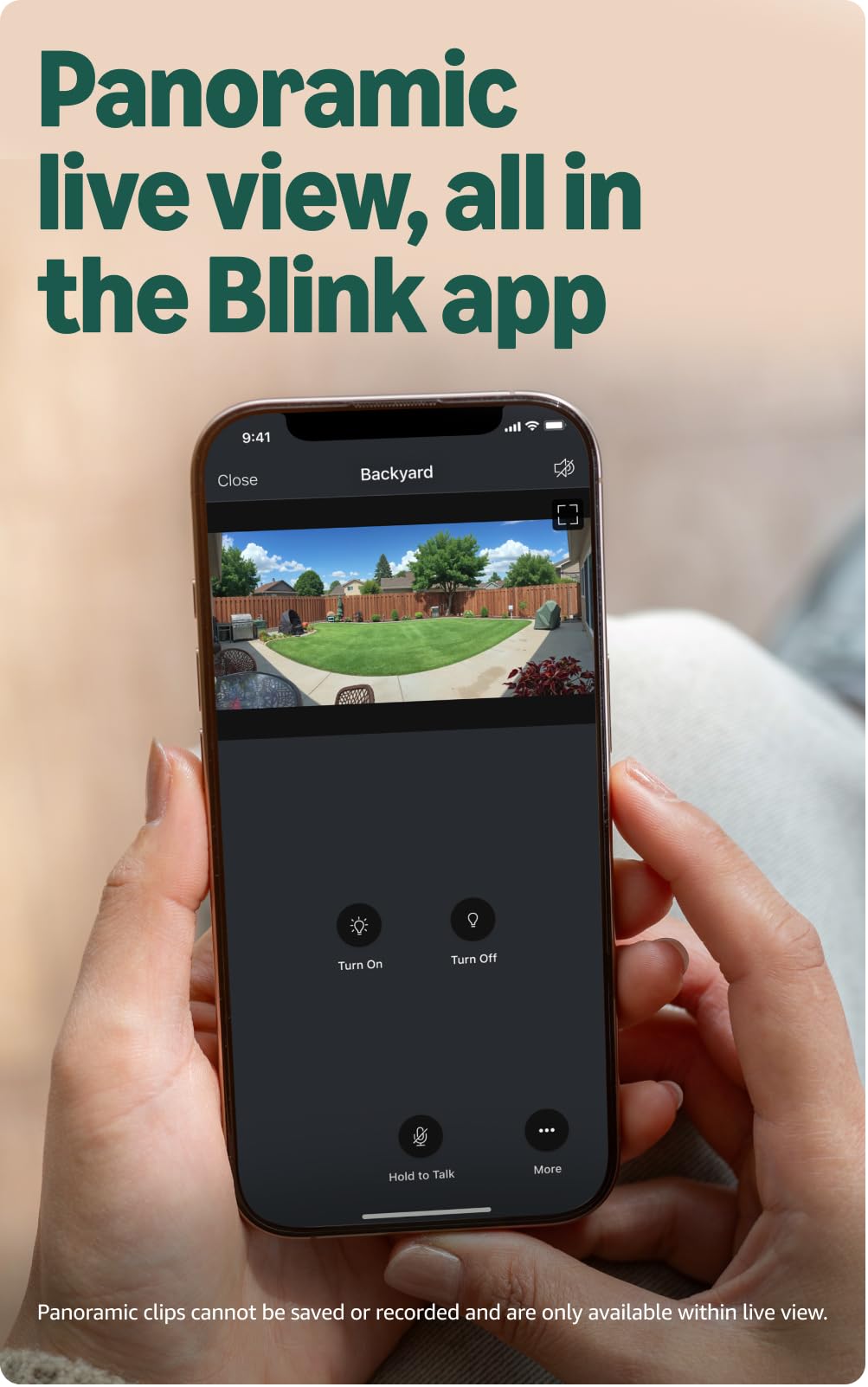 Indoor or outdoor placement with Blink Arc for flexible home monitoring