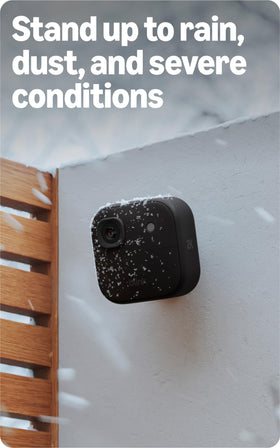 Blink Outdoor 2K+ smart detection filters notifications by person or vehicle
