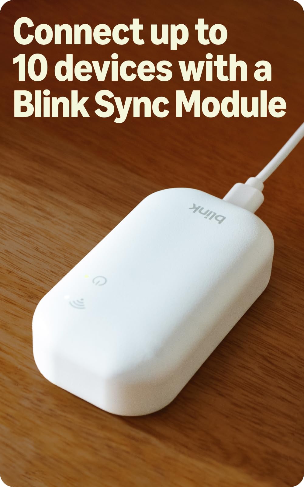 Blink Sync Module Core enables quick setup and stable connectivity.