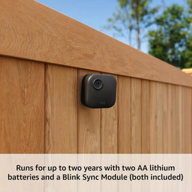 Blink Outdoor 4 backyard night vision captures activity in low light.