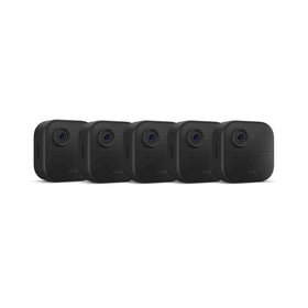 Blink Outdoor 4 camera system packaging ready for quick installation and home protection.