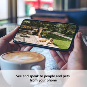 Blink Outdoor 4 live view on mobile enables quick checks.