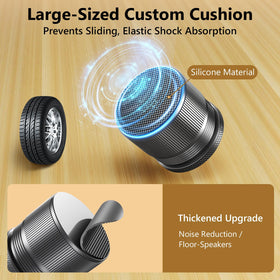 Blissfuhue appliance leveling feet help even surfaces for better airflow.
