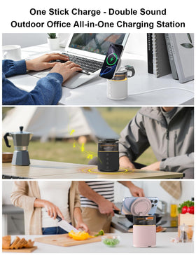 BLKE Max all-in-one desk setup designed for home, office, or travel