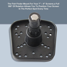 BLKGJTF mount tilted demonstrating stepless adjustment benefit