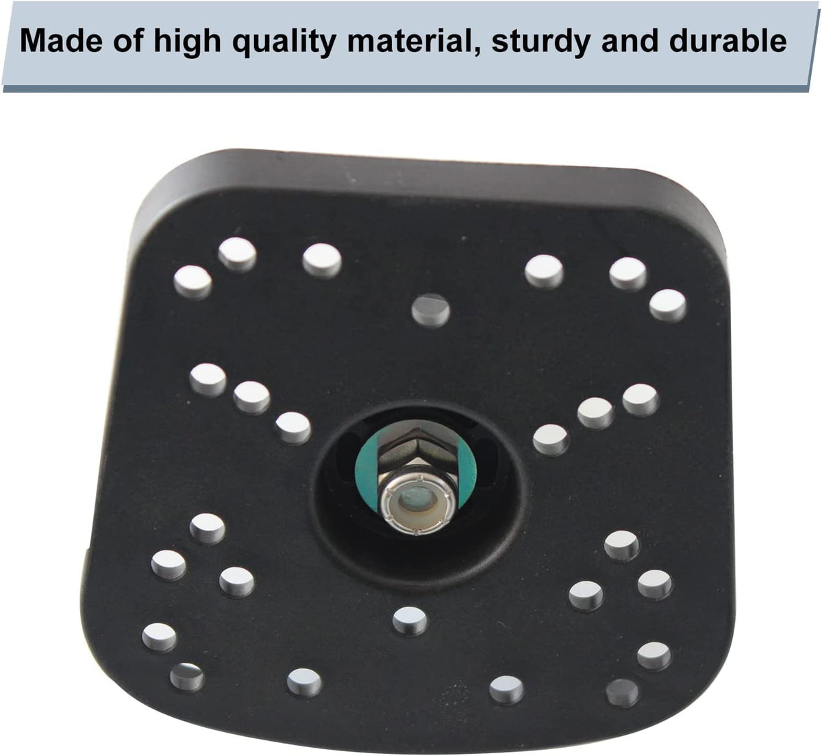 BLKGJTF mounted on a boat console for improved screen visibility
