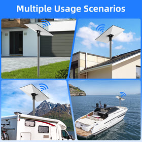 Bloazzup portable mounting option for camping, patio, or yard.