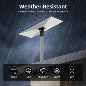 Bloazzup Starlink pole mount showcases rustproof design for outdoor reliability.