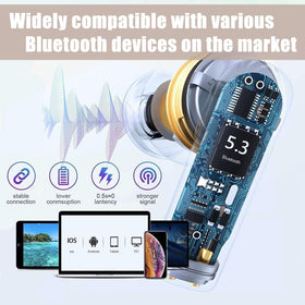 BlomFlami earbuds auto-pair for quick connection when opening the case