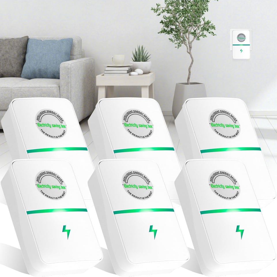 Bloockwiz front view of Stopwatt SmartPlug showing plug and outlet protection benefit