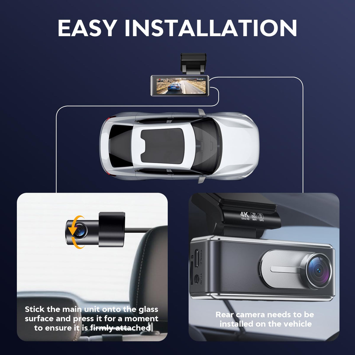 Blu7ive ADAS alerts warn hazards and lane departure in real time