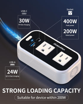 Blubluman compact design saves space in your car for travel.