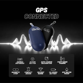 Blue Tees Golf Player Go delivers precise audible yardages for decision making.