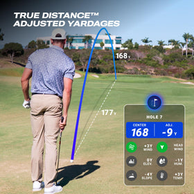 Blue Tees Golf Player Pro 360° sound fills the course with clarity.