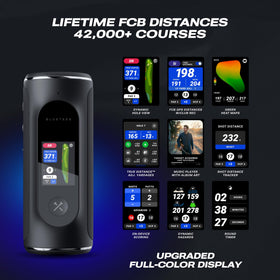Blue Tees Golf Player Pro shows Front, Center and Back distances for 42,000+ courses.
