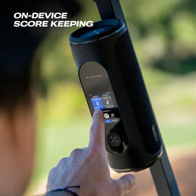 Blue Tees Golf Player Pro Auracast lets you pair multiple speakers.