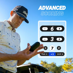 Ringer compact magnet attachment keeps device handy on cart.