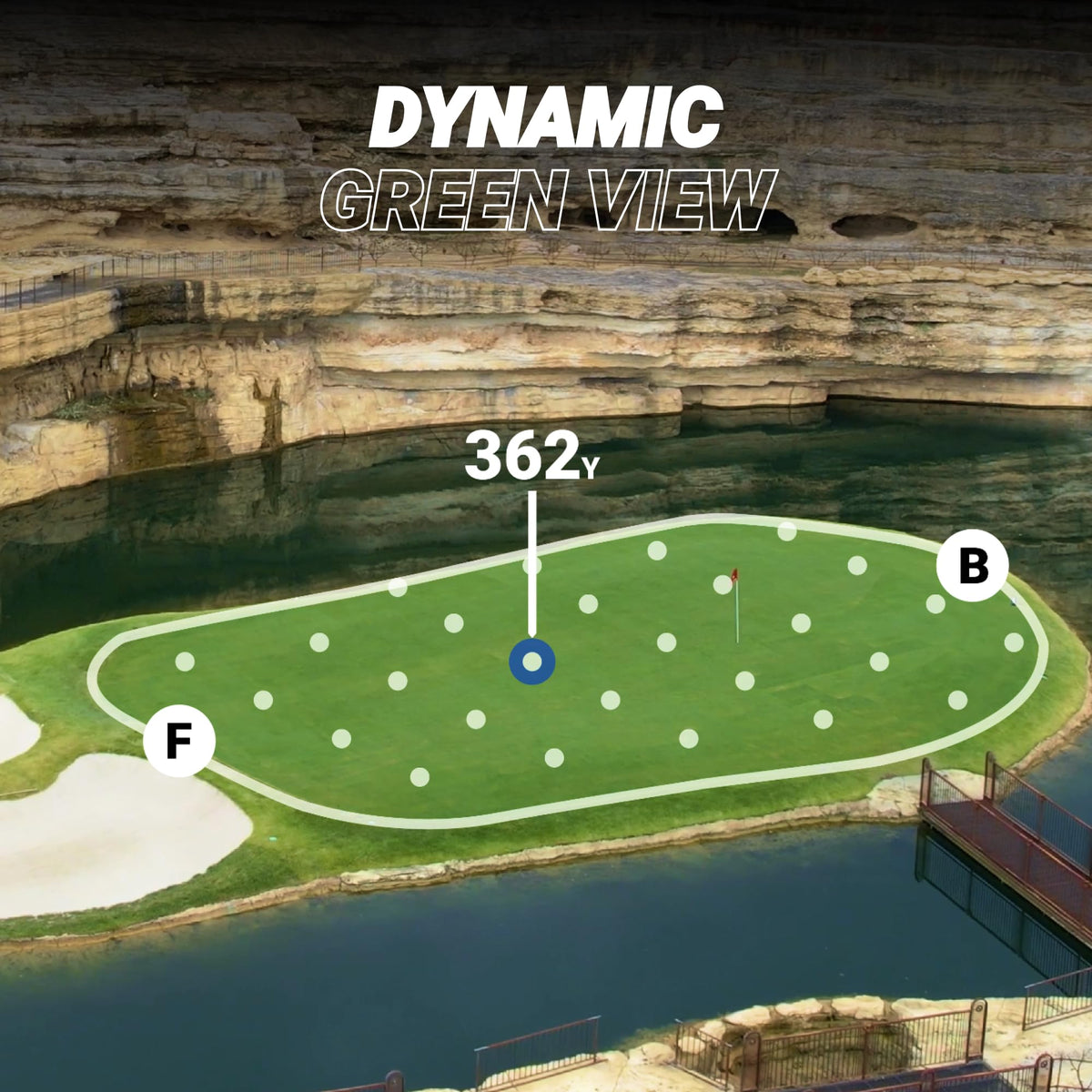 Blue Tees Golf Ringer battery lasts 10+ hours for long rounds.