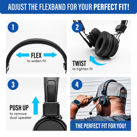 Blue Tiger Premium Elite travel bag and headset hanger for storage