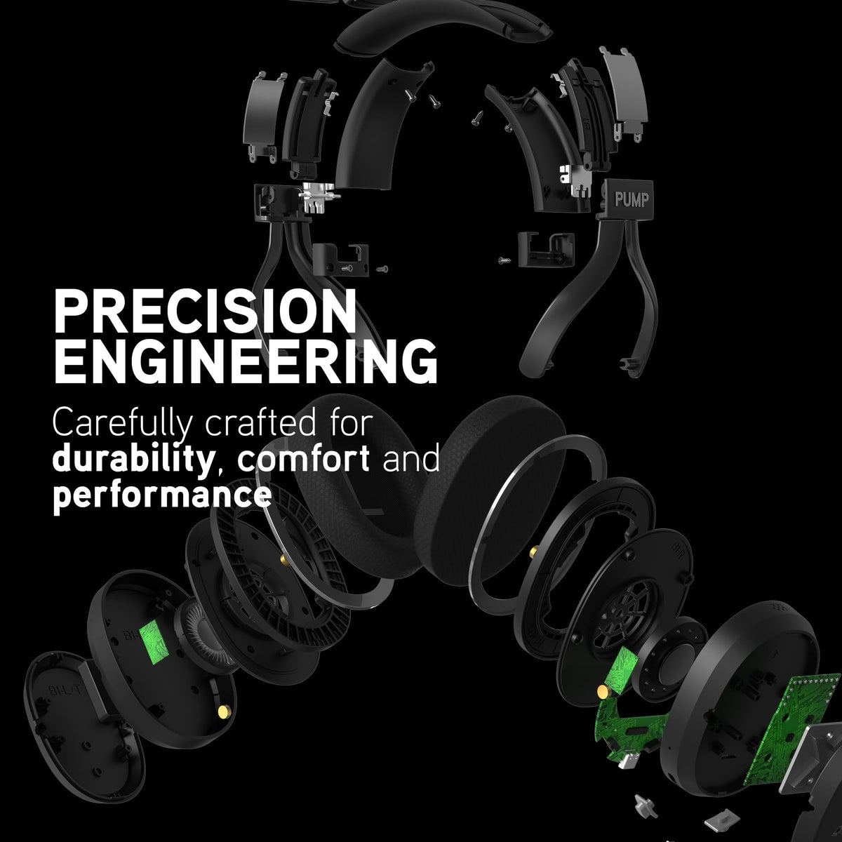 BlueAnt Pump X transparency mode lets you hear your surroundings.