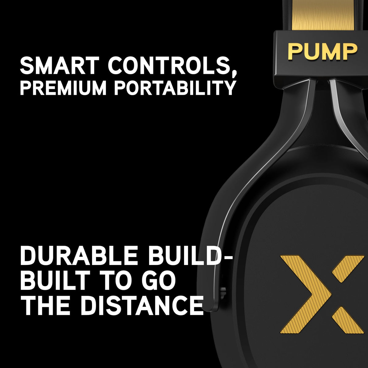 BlueAnt Pump X on runner during outdoor workout showing transparency mode use