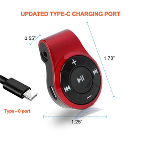 Bluebyte Bluetooth receiver for car audio streams music with hands-free calls