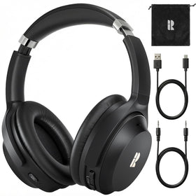Bluedee ANC over-ear headphones for immersive hi-res audio in daily commuting.