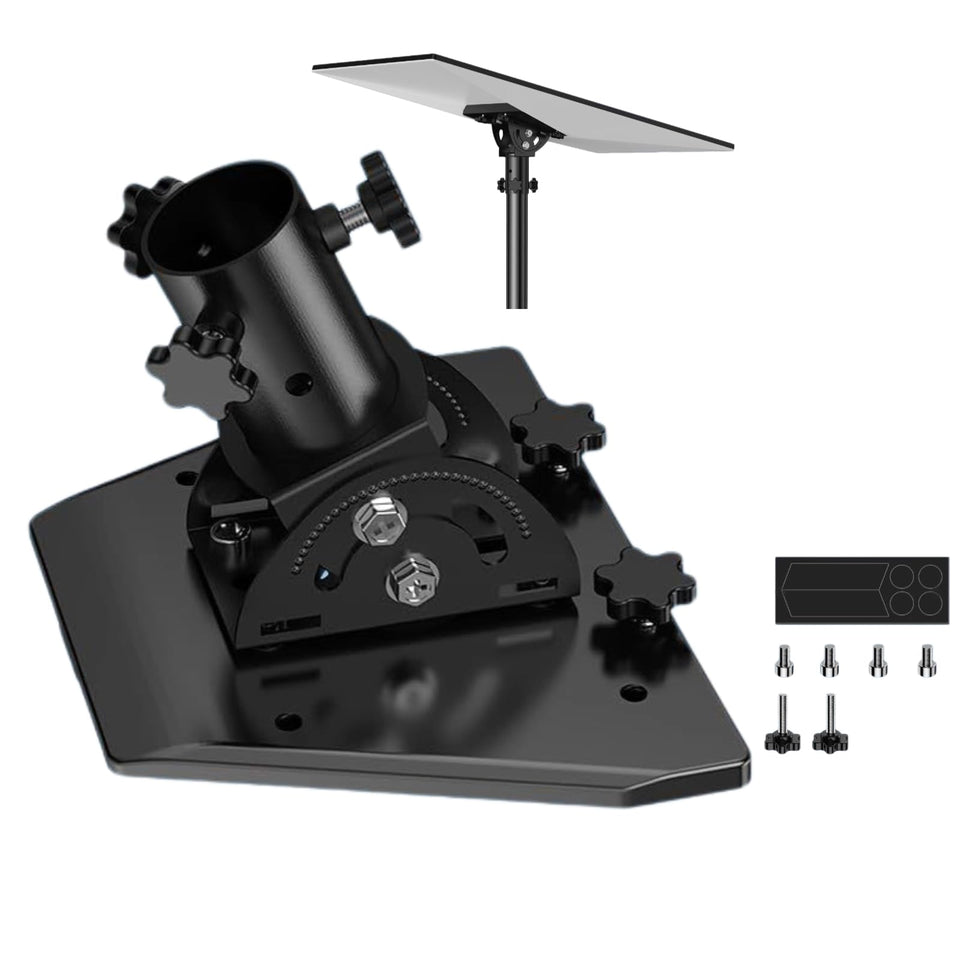 Bluedery Starlink Gen 3 pipe adapter with 160° tilt for precise dish alignment