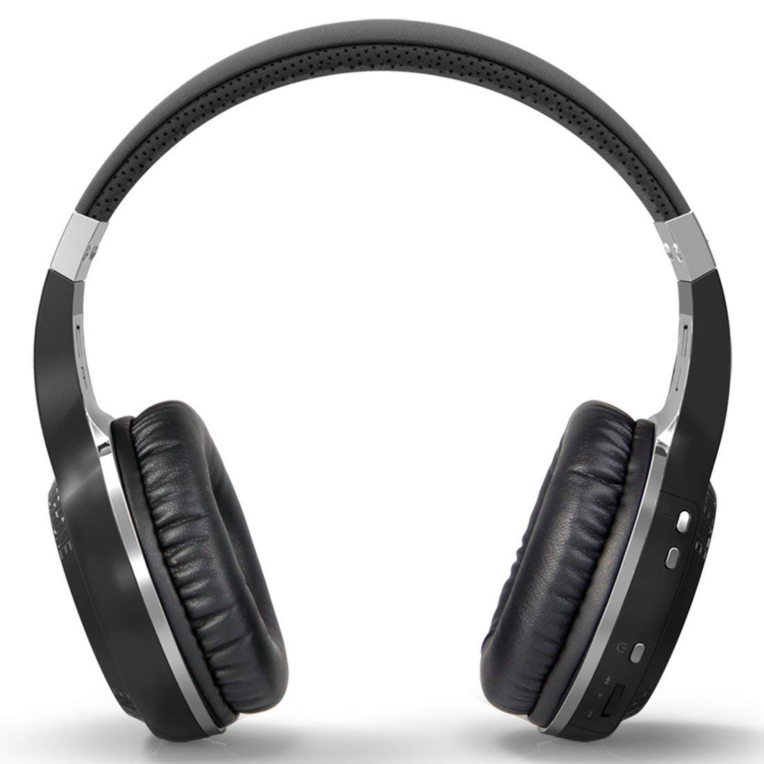 Bluedio HT Turbine included cables and manual for versatile setup.