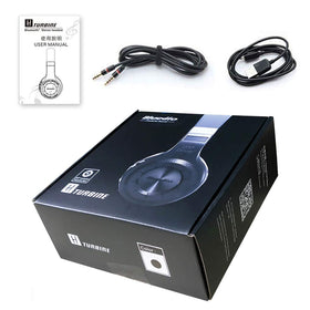 Bluedio HT Turbine multilingual voice prompts guiding setup and use.