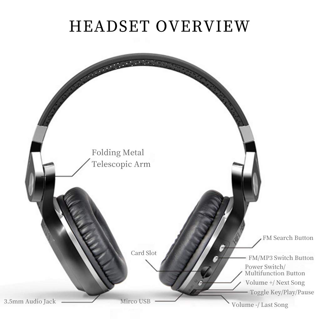 Bluedio T2 Plus driver close-up revealing 57mm speaker for powerful bass
