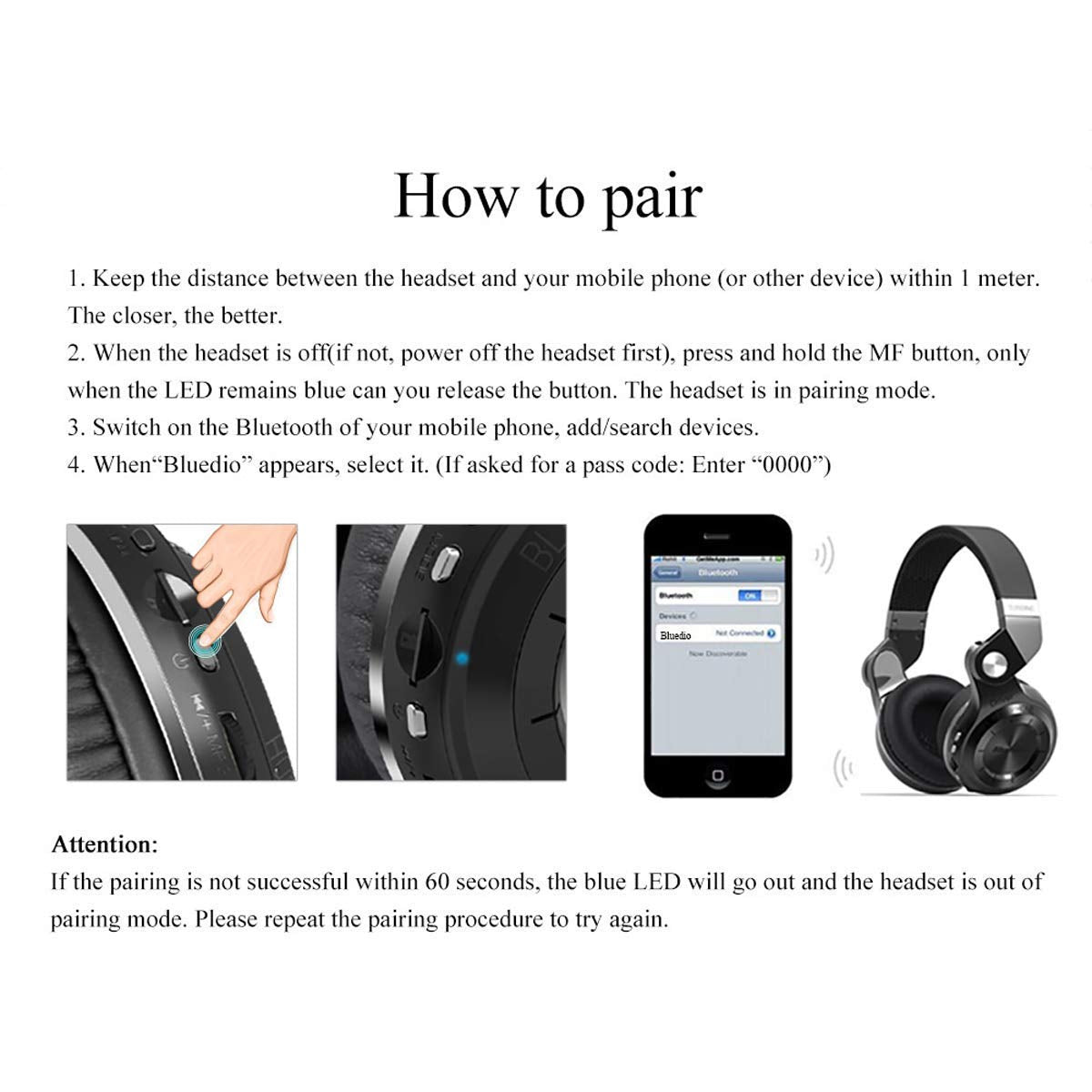 Bluedio T2 Plus FM radio tuning view to access local stations on the go