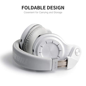 Bluedio T2 Plus MicroSD slot and ports view enabling standalone playback